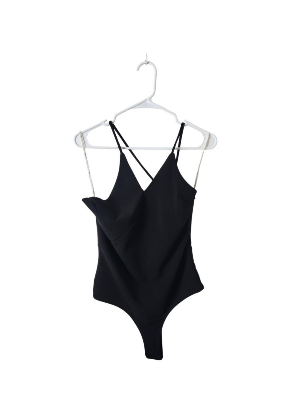 Lulus Black Strappy Bodysuit